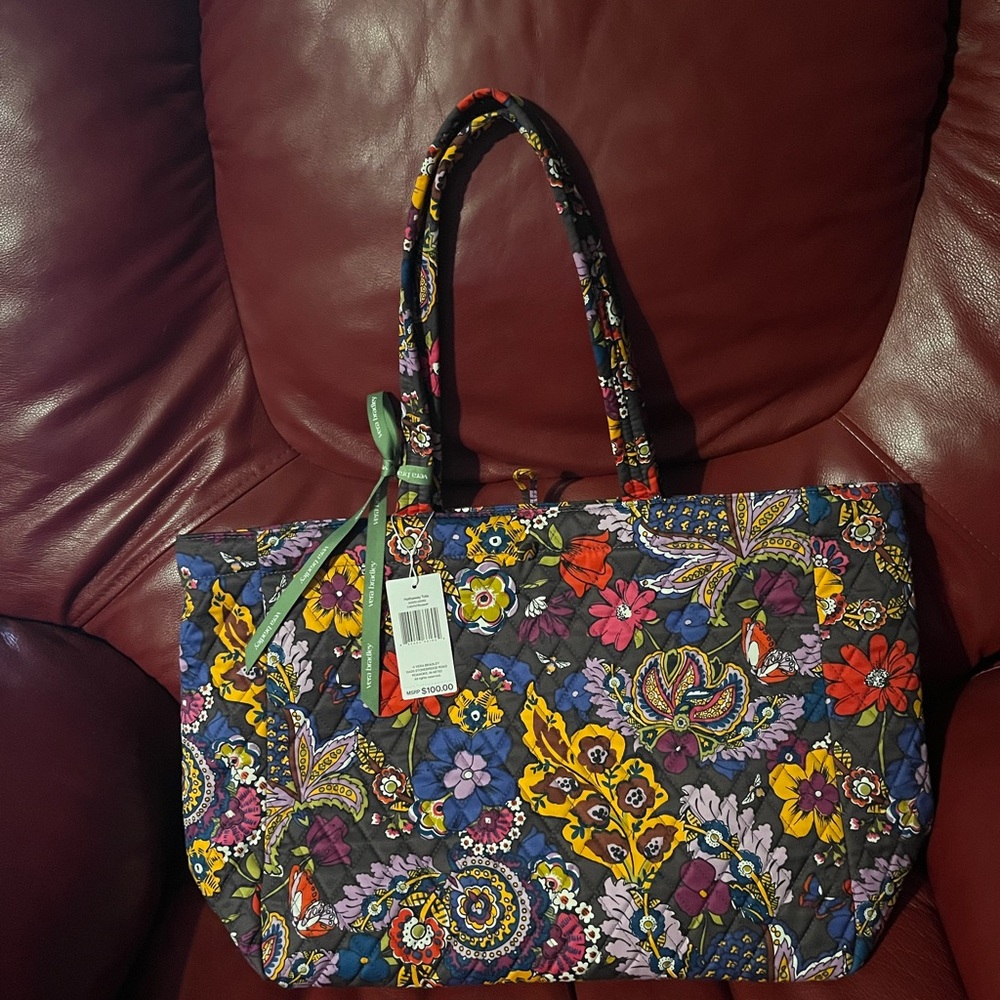 Vera Bradley Multicolor Floral Tote